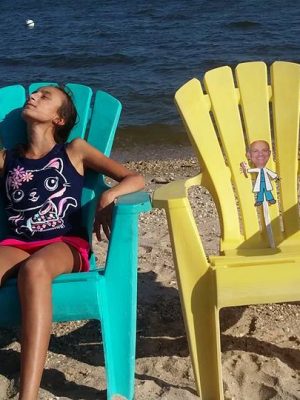 Take rest on Sea beach Take rest on Sea beach