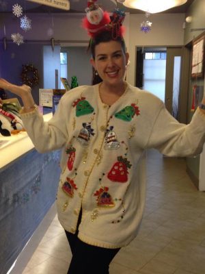 Chirstmas smile girl Chirstmas smile girl